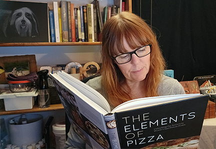 Rain Frances Reading The Elements Of Pizza Book