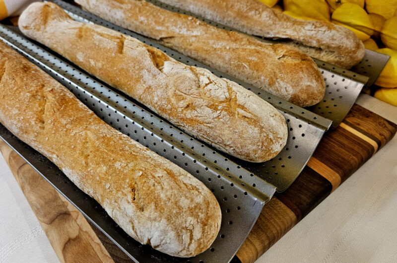 Whole Wheat Baguettes Recipe - Crunchy and Delicious!