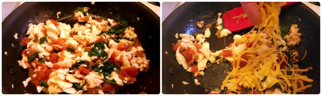 How To Make Egg White Scrambled Eggs scramble the ingredients