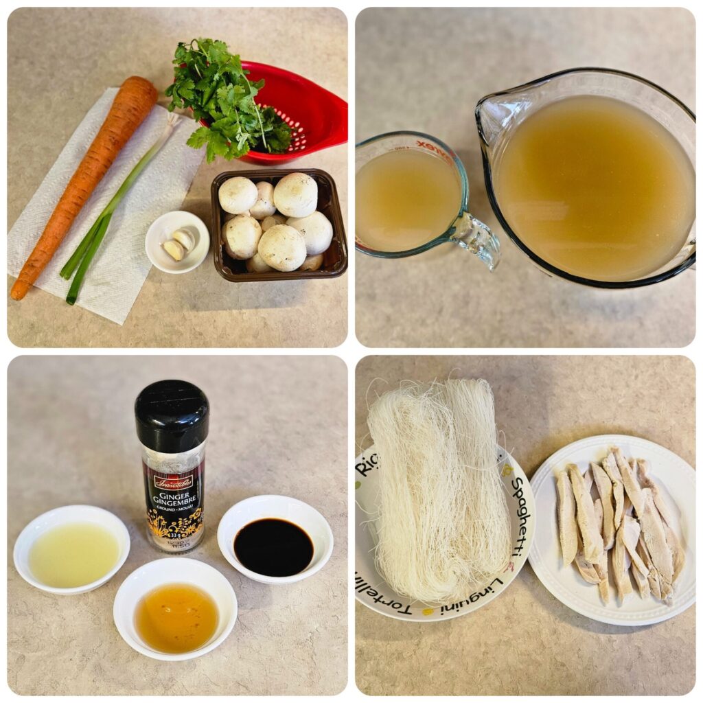 How To Make Pho Style Soup ingredients