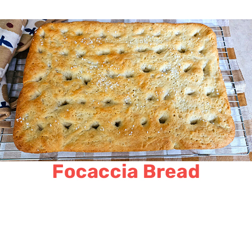 photo of focaccia bread