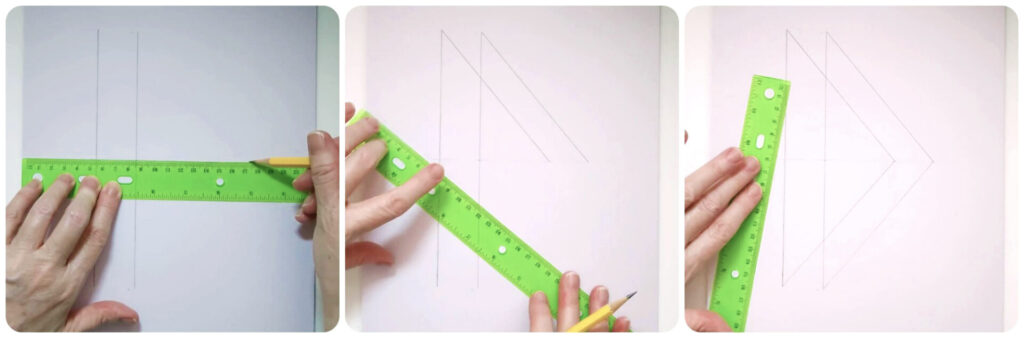 how to draw a 3d trick art ladder step 1 drawing the ladder