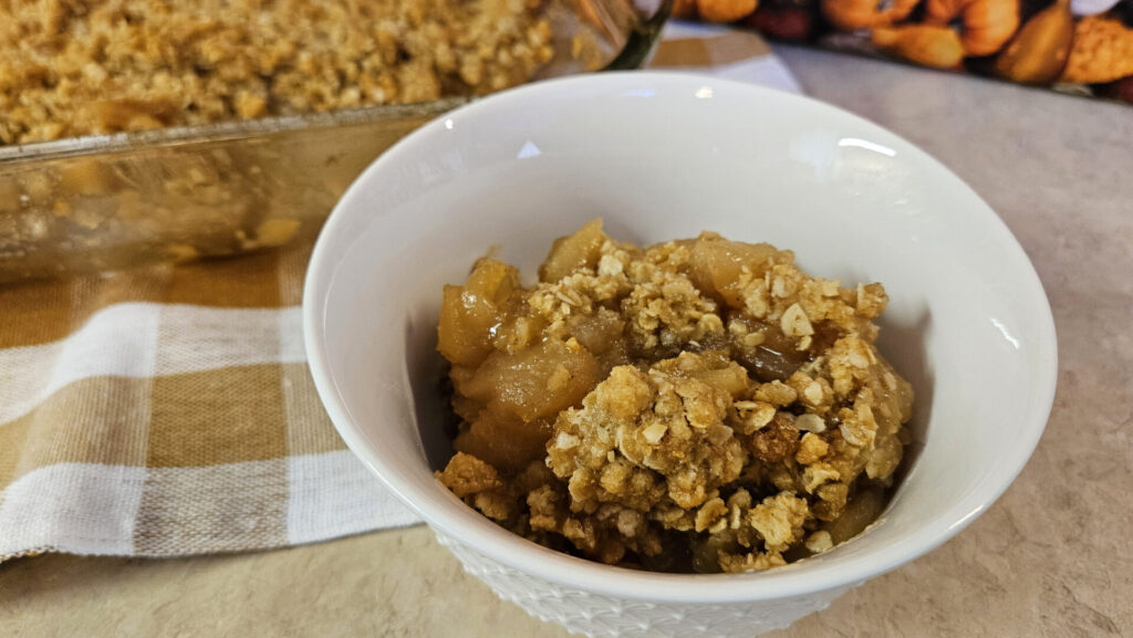 how to make apple crisp with oats