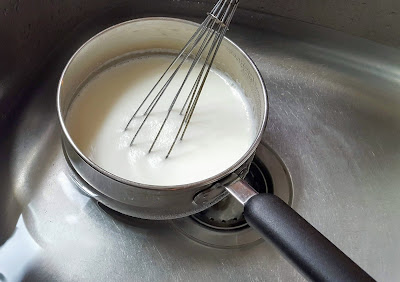 Cooling milk to make yogurt part 1