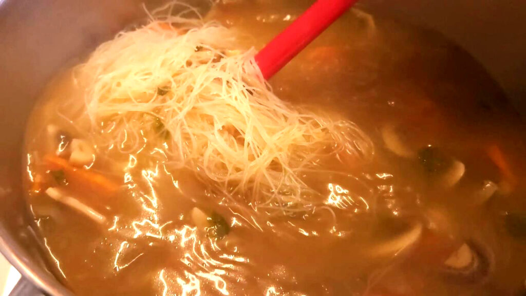 How To Make Pho Style Soup mix noodles